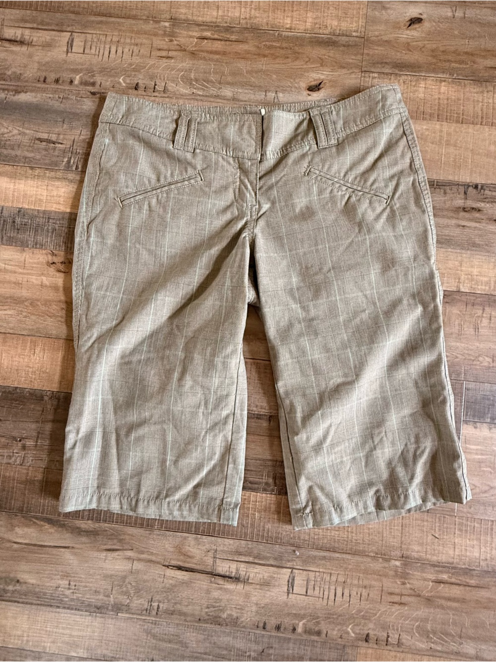 American Rag Bermuda shorts‎ sz 9 plaid preppy